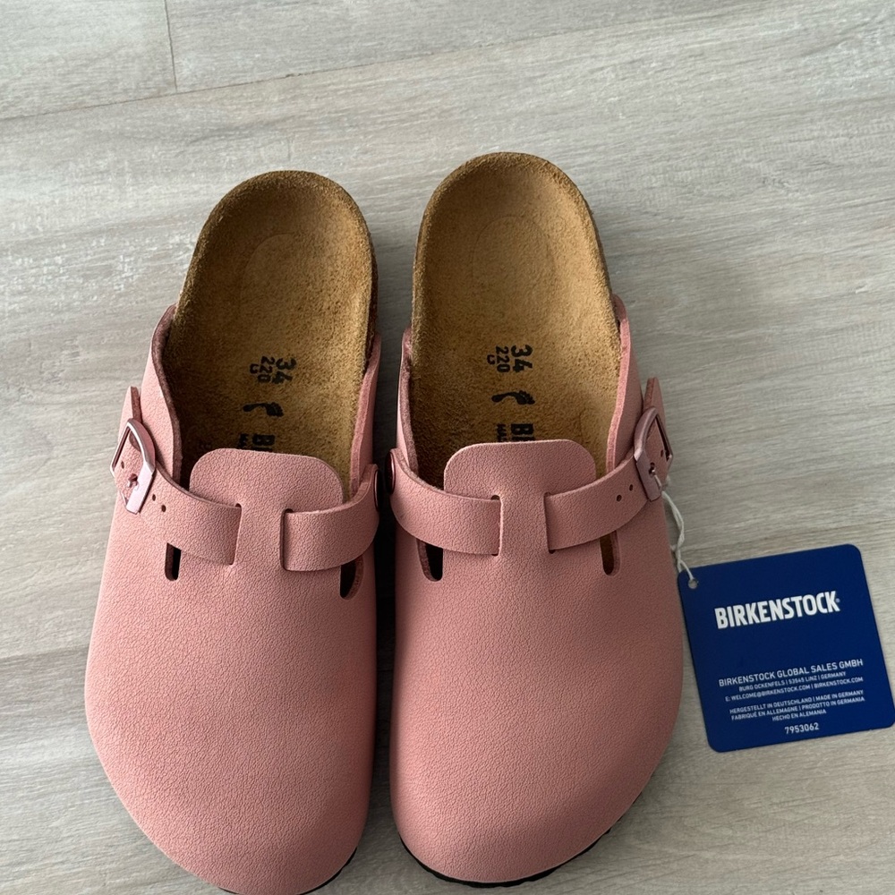 Birkenstock Dusty Rose Slip-Ons